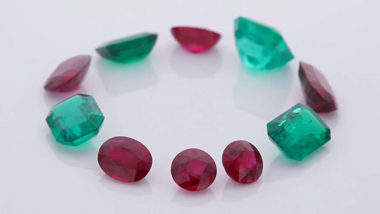 Rubies and Emeralds Select Combination - 3992